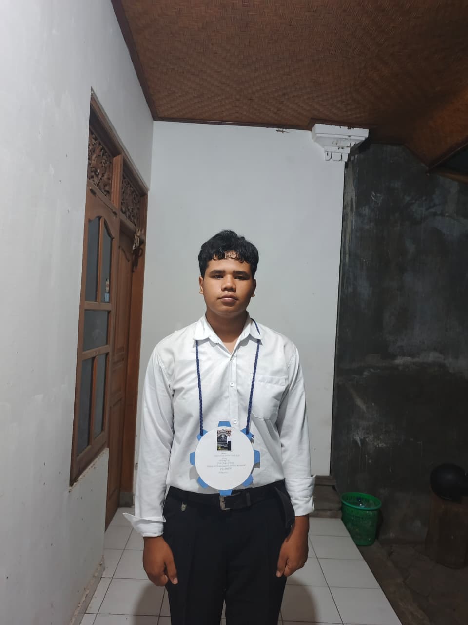 Bersiap mengikuti kegiatan pengenalan kampus